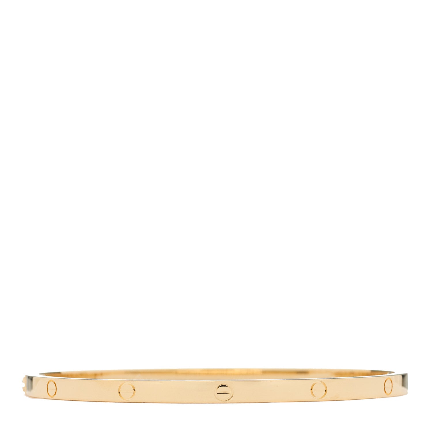 Cartier 18K Yellow Gold Small LOVE Bracelet 17 2 of 9