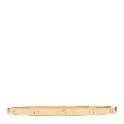 Cartier 18K Yellow Gold Small LOVE Bracelet 17 2 of 9