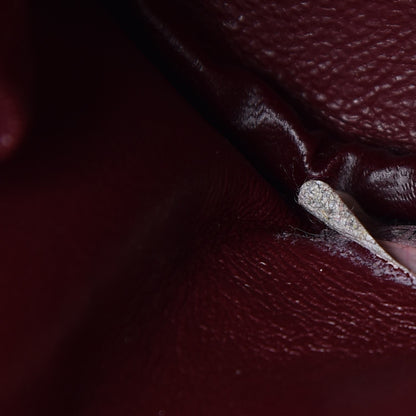 Chanel Lambskin Quilted Cosmetic Vanity Bag Brown 8 of 16