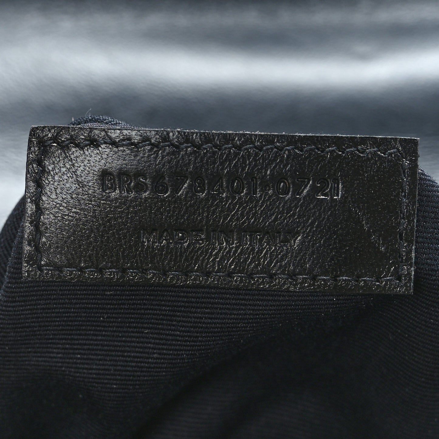 Calfskin Y Quilted Monogram Toy Loulou Crossbody Bag Black
