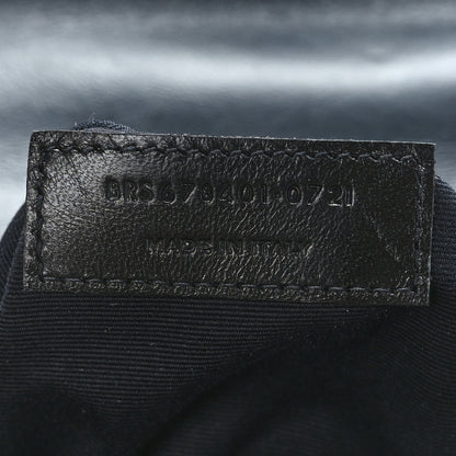 Saint Laurent Calfskin Y Quilted Monogram Toy Loulou Crossbody Bag Black 7 of 10