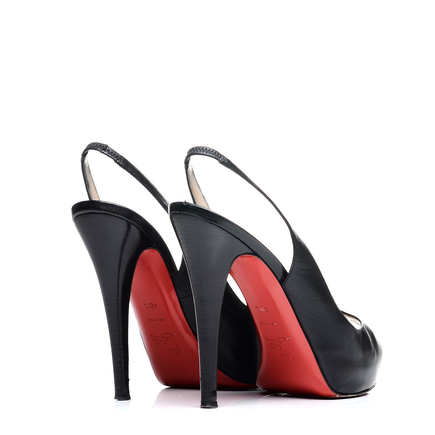 Christian Louboutin Kid No Prive 120 Pumps 40.5 Black 4 of 11