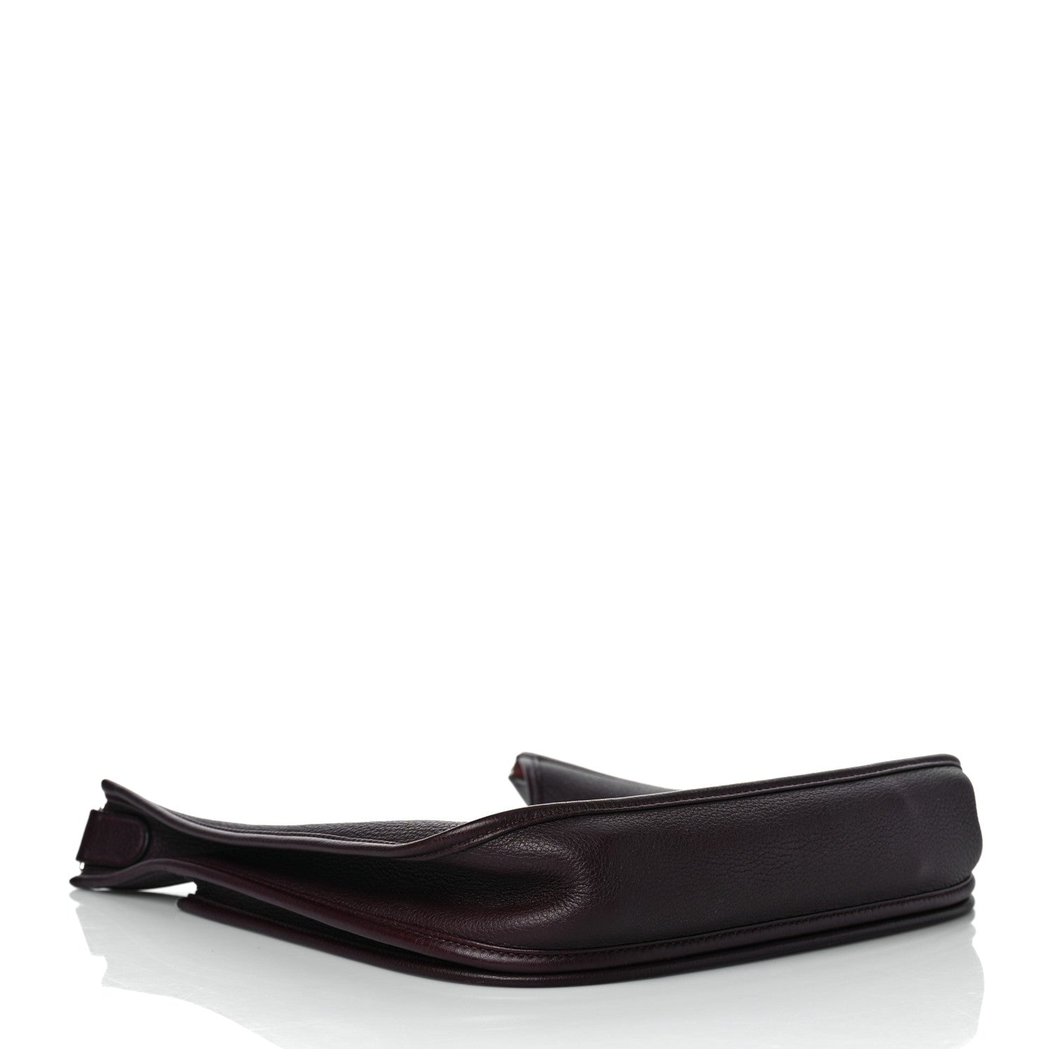 Hermes Taurillon Clemence Evelyne II PM Prune 4 of 9