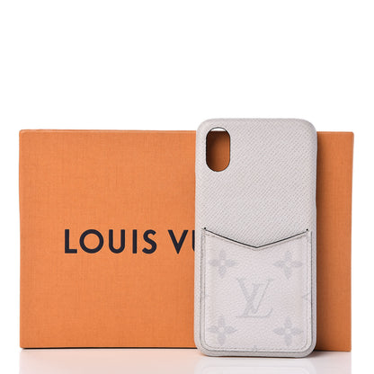 Louis Vuitton Monogram Taiga iPhone X/XS Bumper White 10 of 10