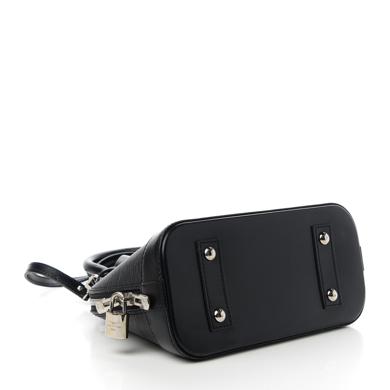 Louis Vuitton Epi Alma BB Black 4 of 12