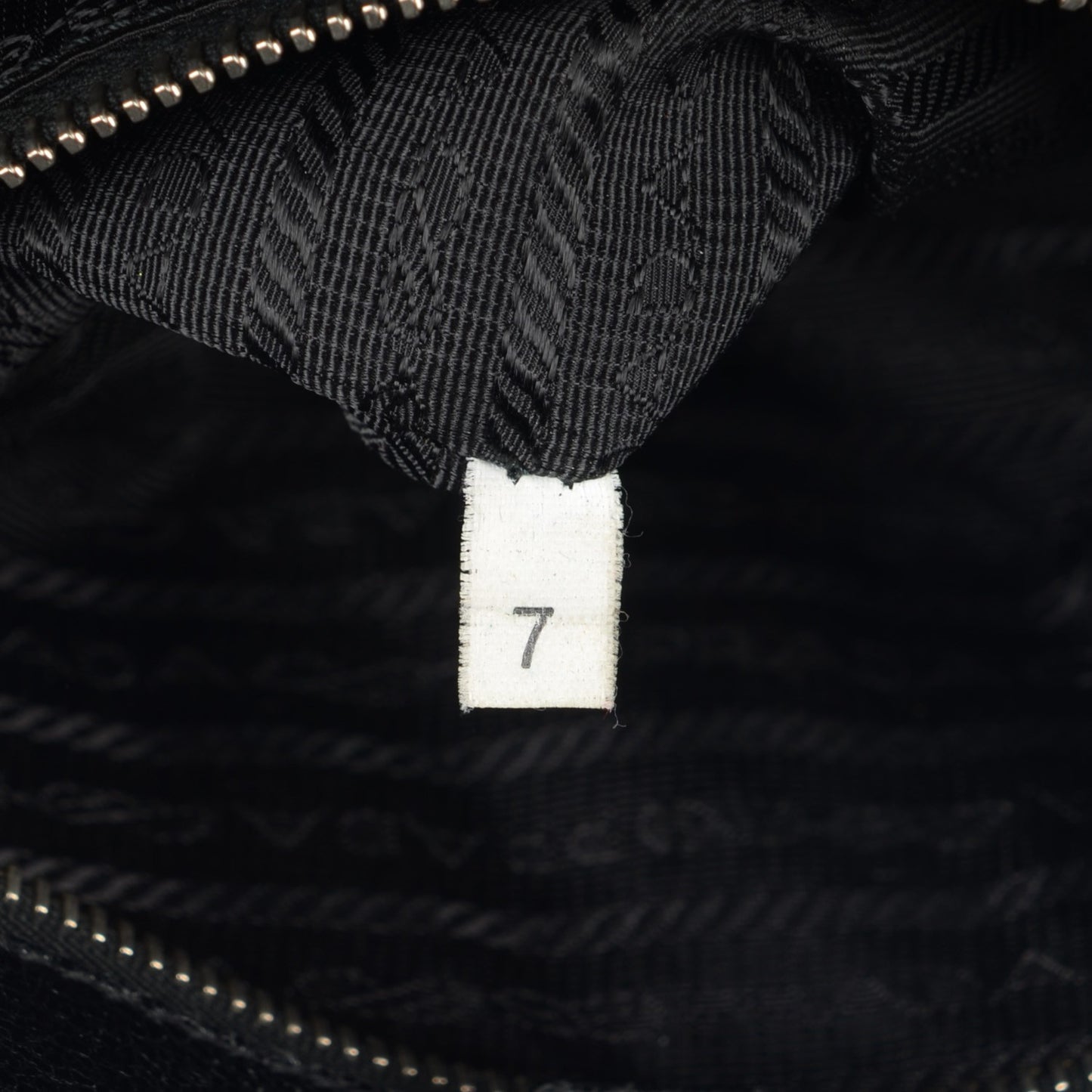 Tessuto Nylon Quilted Tote Nero Black
