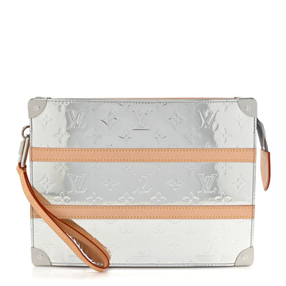 Louis Vuitton Monogram Mirror Trunk Pouch Silver 1 of 12