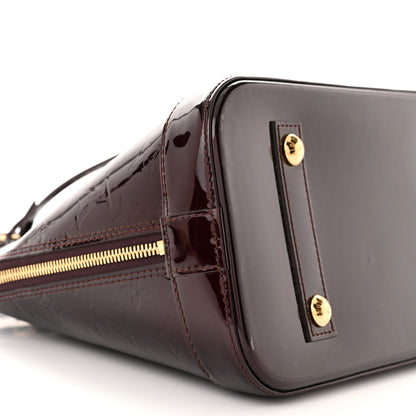 Louis Vuitton Vernis Alma PM Amarante 8 of 10