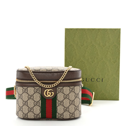 Gucci GG Supreme Monogram Web Ophidia Belt Bag 110 44 Dark Brown 11 of 11