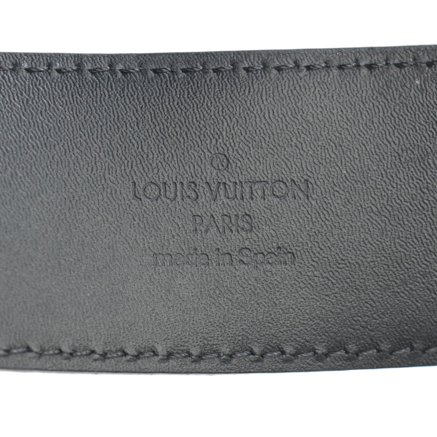 Damier Graphite 40mm LV Initiales Belt 105 42