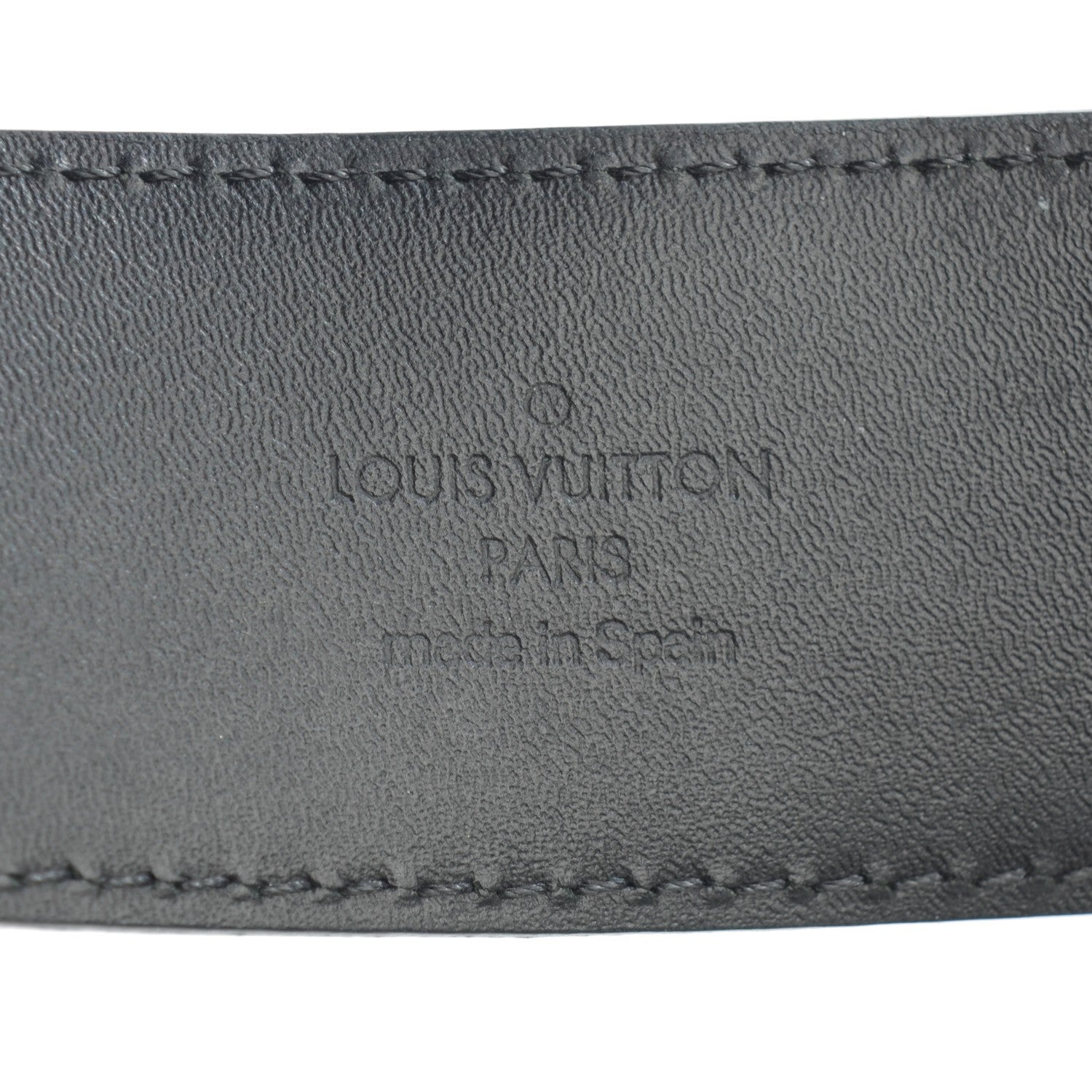 Louis Vuitton Damier Graphite 40mm LV Initiales Belt 105 42 5 of 9