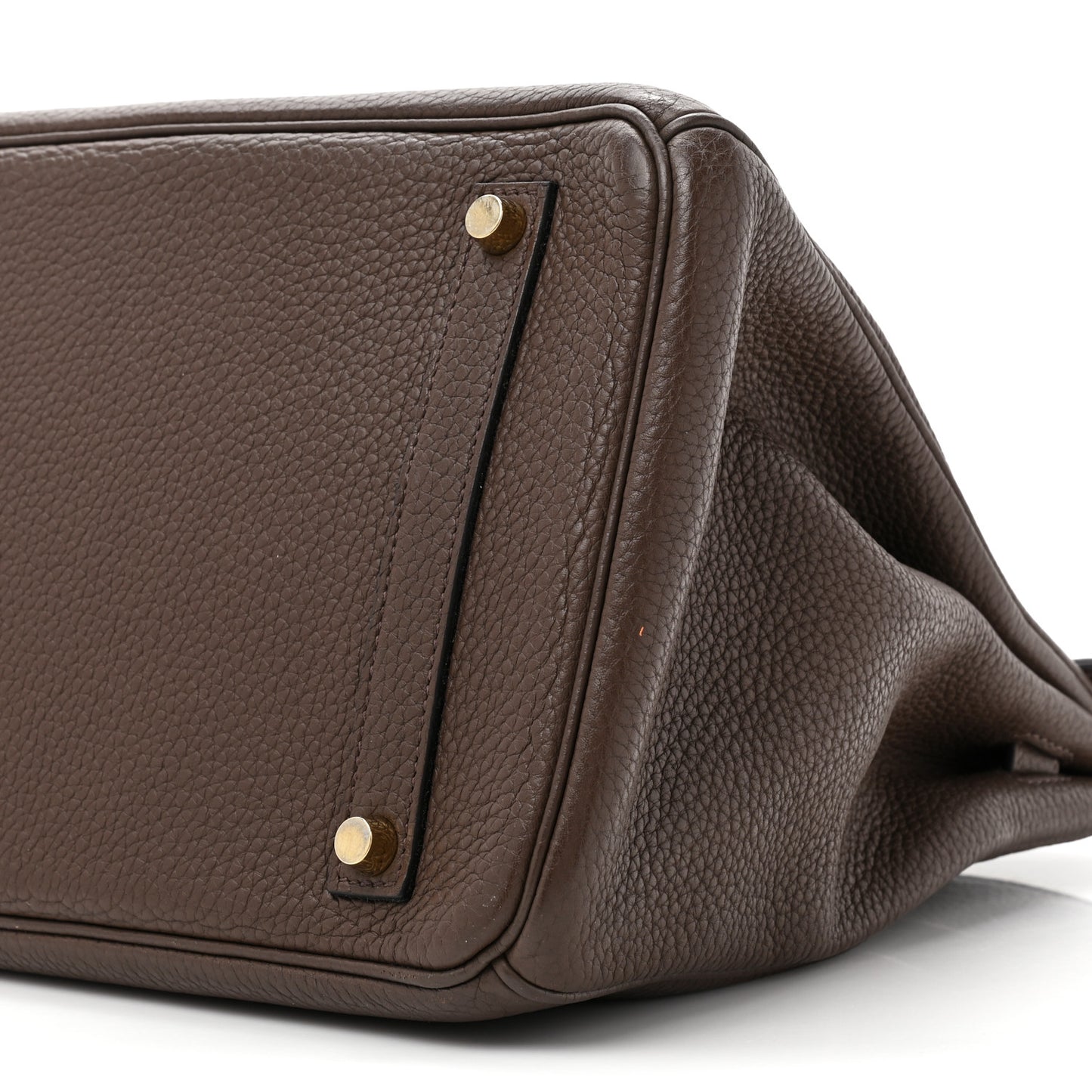 Taurillon Clemence Birkin 35 Chocolate