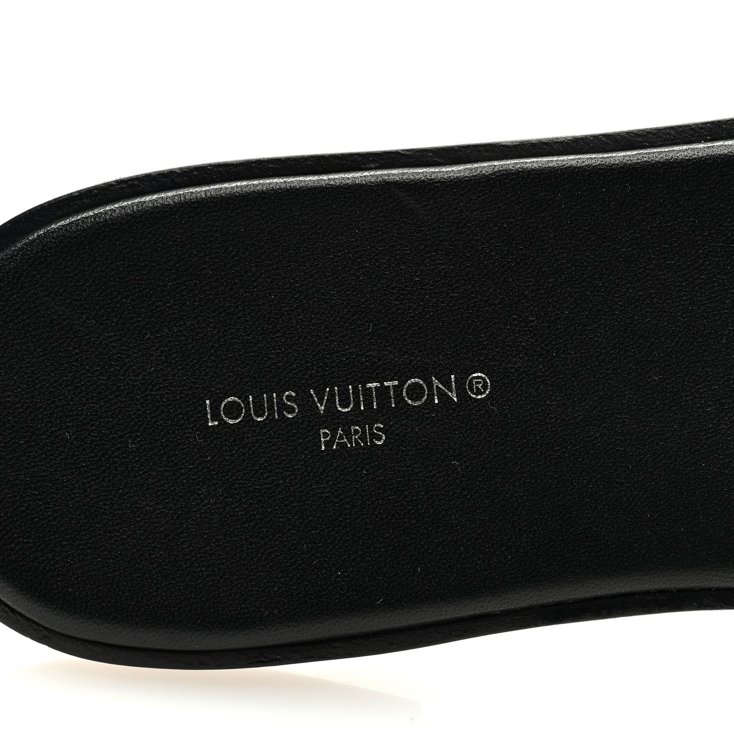 Patent Monogram Lock It Flat Mules 38