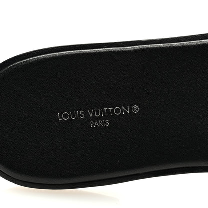 Louis Vuitton Patent Monogram Lock It Flat Mules 38 7 of 8