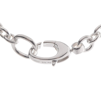 Gucci Sterling Silver Britt Interlocking GG Pendant Necklace 4 of 5