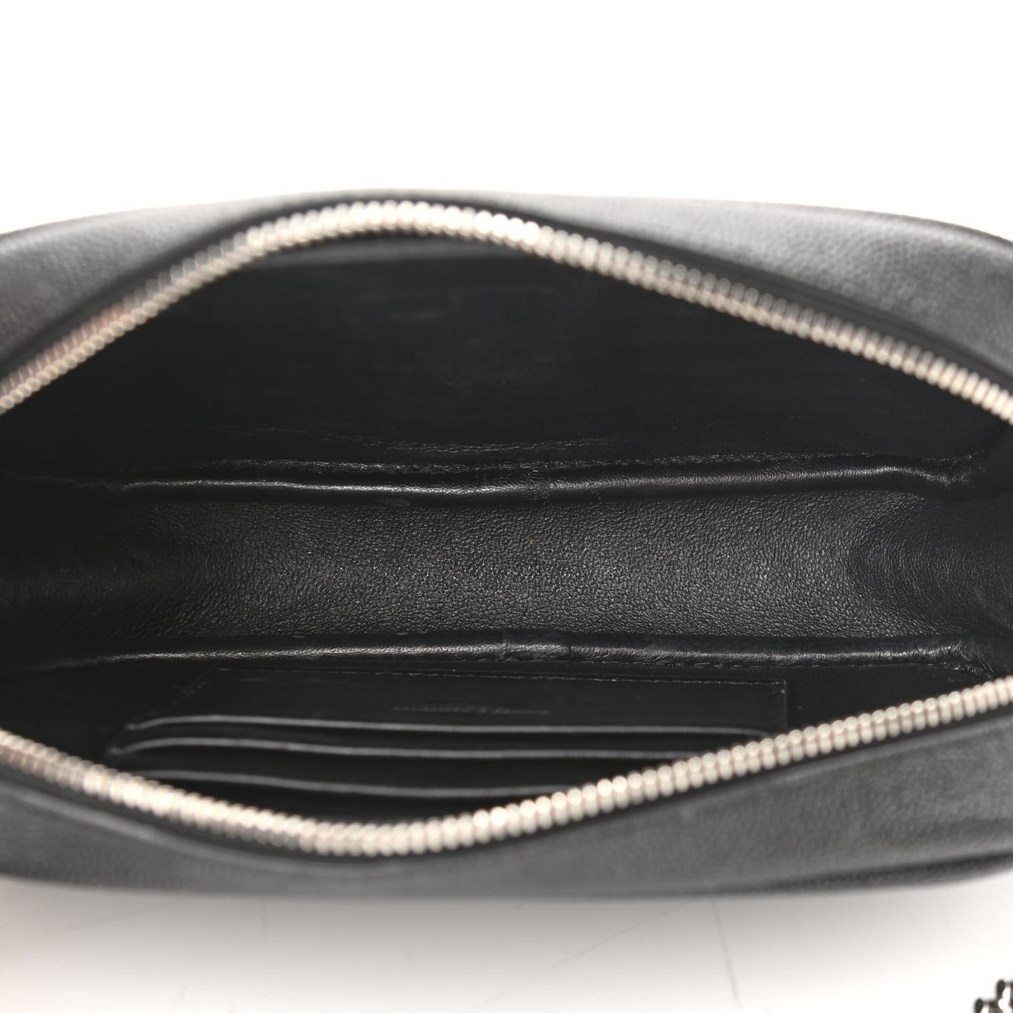 Grain De Poudre Matelasse Monogram Mini Lou Camera Bag Black