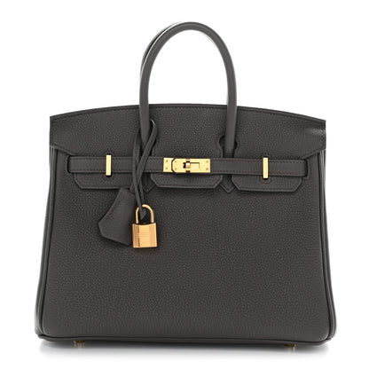 Hermes Togo Birkin 25 Etain 1 of 10
