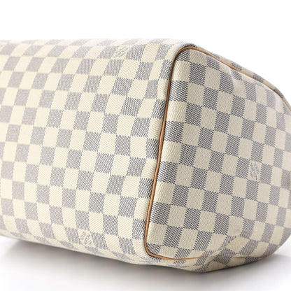 Louis Vuitton Damier Azur Speedy 30 7 of 10
