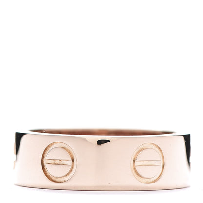 Cartier 18K Pink Gold 5.5mm LOVE Ring 47 4 3 of 5