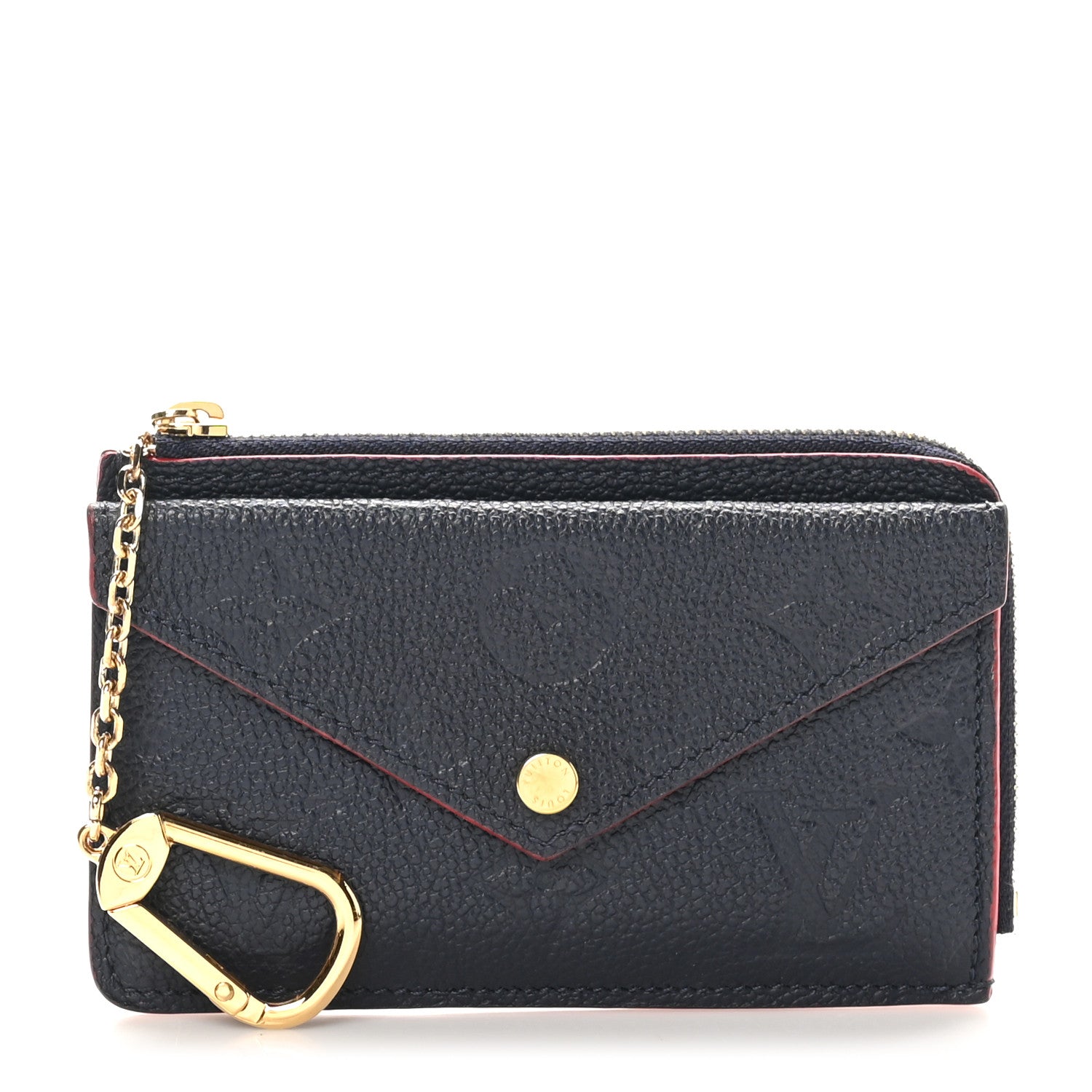 Louis Vuitton Empreinte Recto Verso Card Holder Marine Rouge 1 of 8