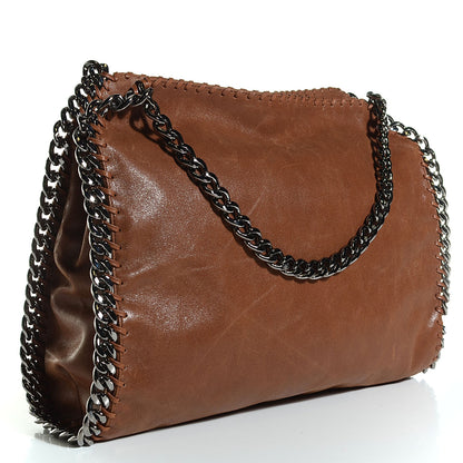 Stella McCartney Shaggy Deer East West Falabella Tote Brown 3 of 7