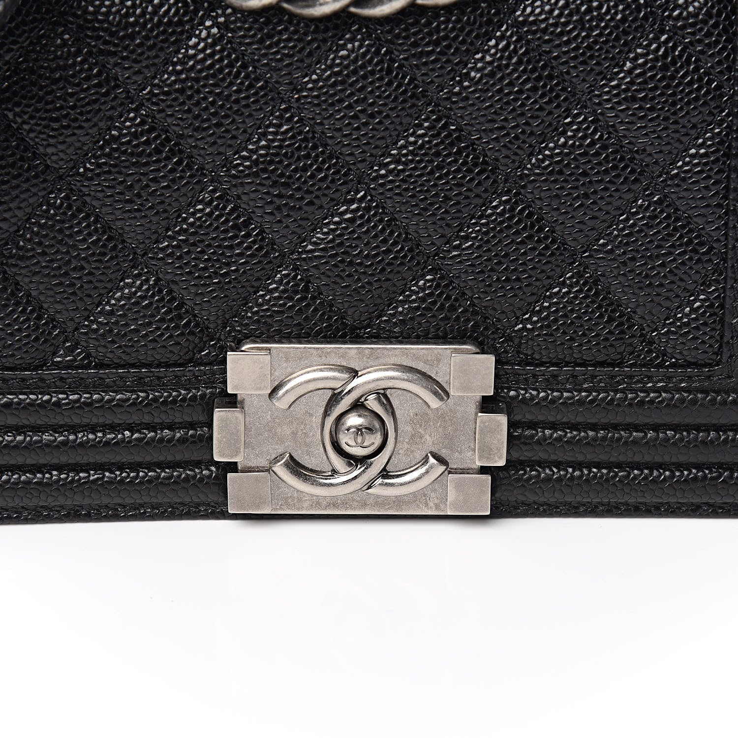 Chanel Caviar Quilted Small Boy Flap Black 10 of 10