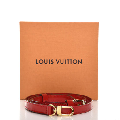 Louis Vuitton Patent 16mm Adjustable Strap Cherry 6 of 6