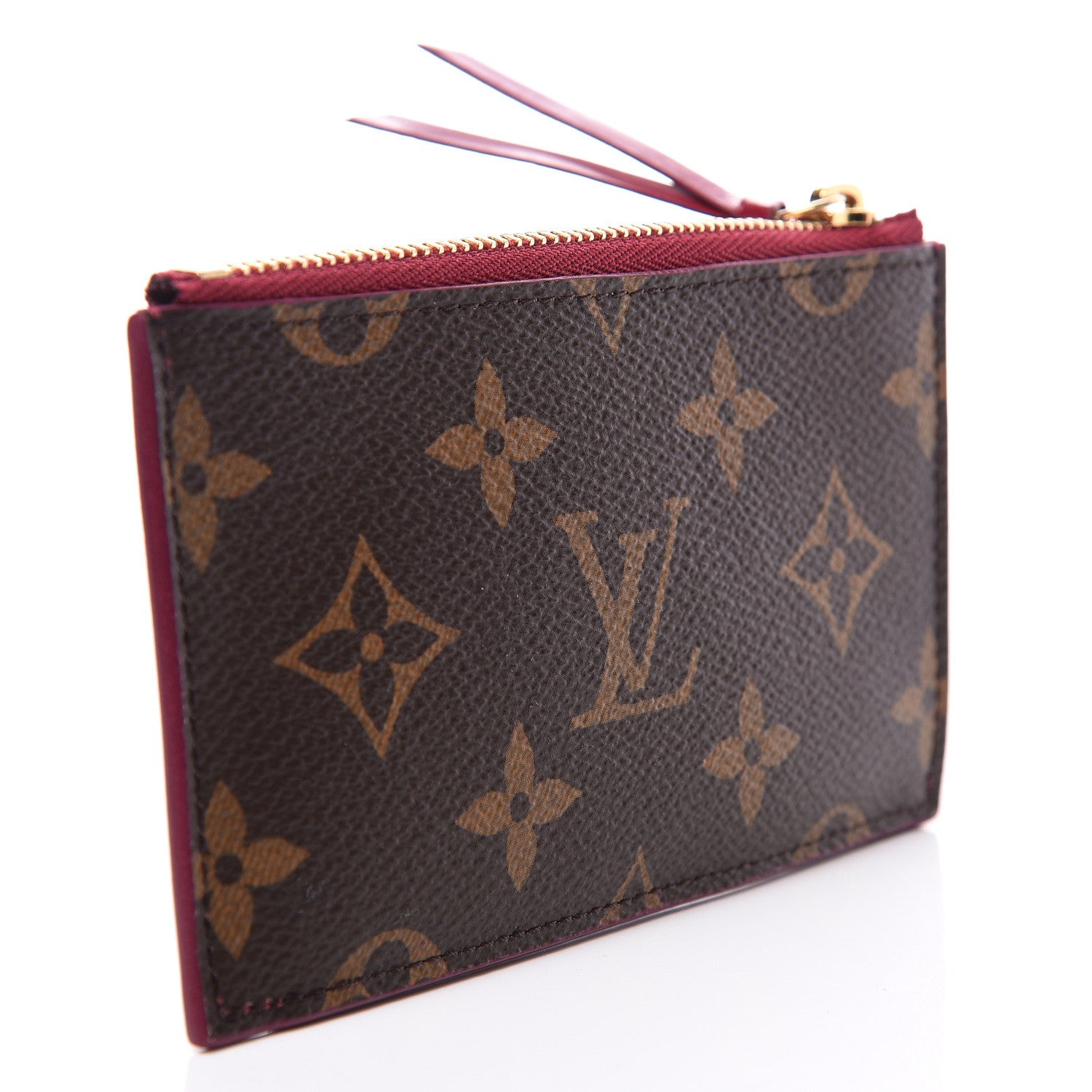 Louis Vuitton Monogram Zipped Card Holder Fuchsia 2 of 6