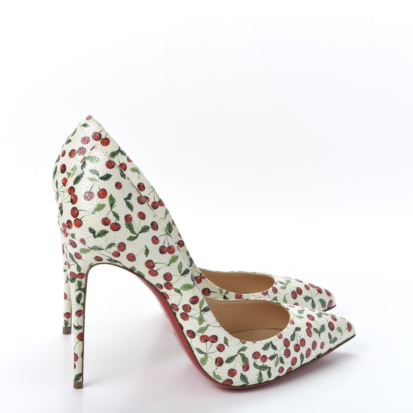 Calf Caviar Cerise Pigalle Follies 100 Pumps 40 Latte