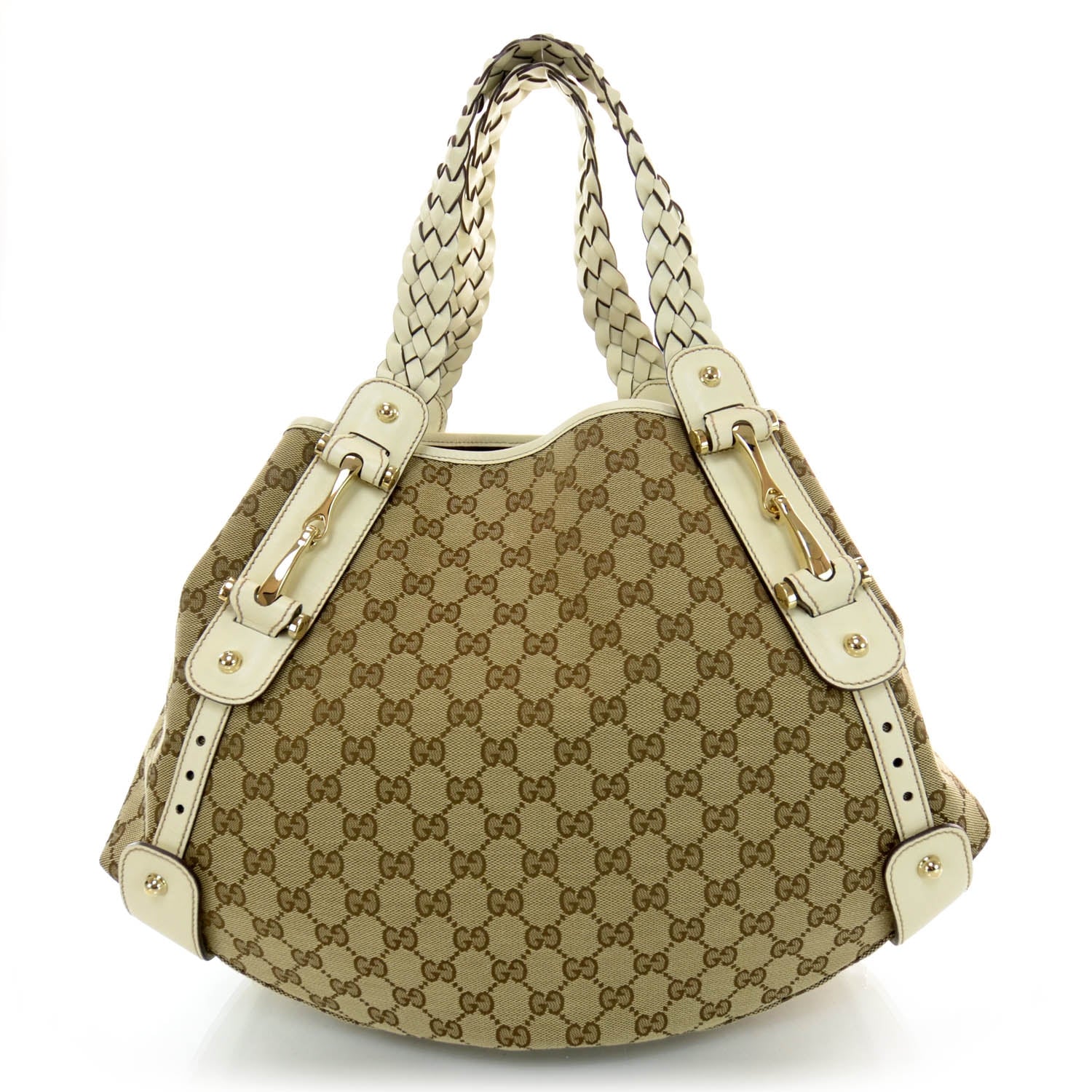 Gucci Monogram Pelham Tote Ivory 1 of 7