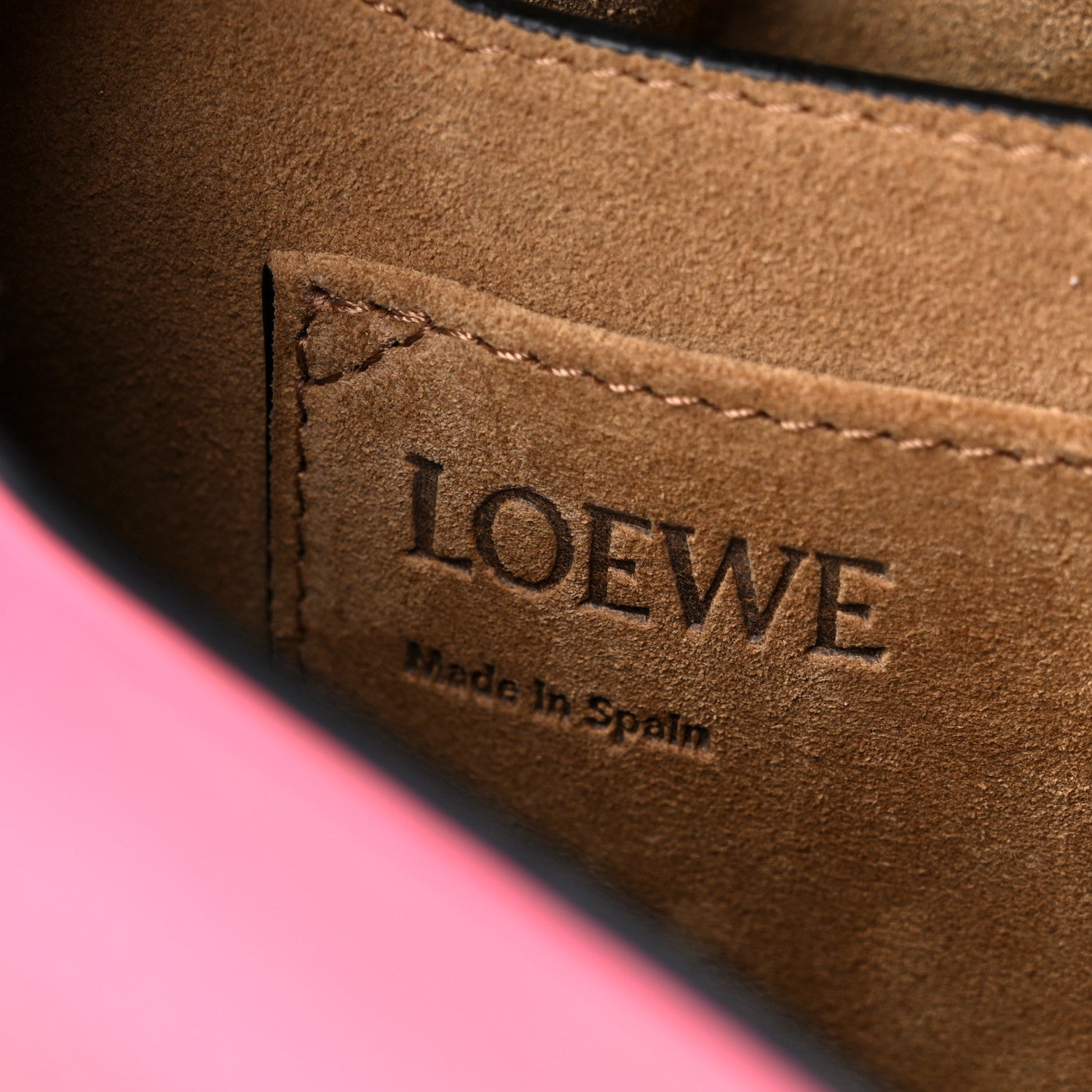 Loewe Calfskin Small Metal Gate Crossbody Bag Wild Rose White 6 of 11