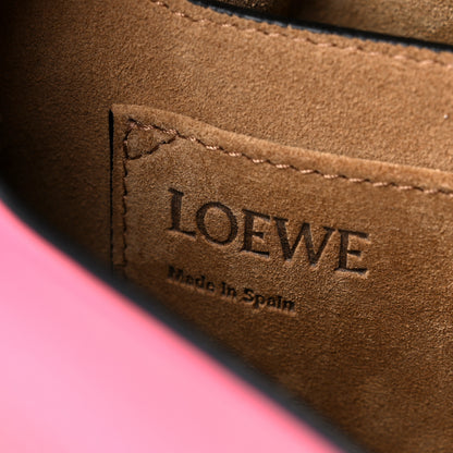 Loewe Calfskin Small Metal Gate Crossbody Bag Wild Rose White 6 of 11