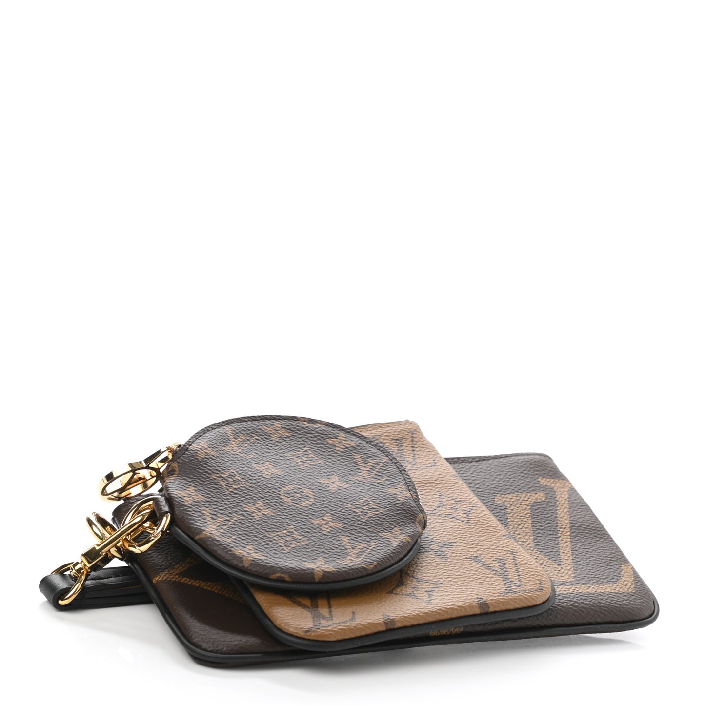 Reverse Monogram Giant Trio Pouch