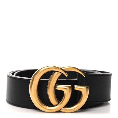 Gucci Calfskin Double G 40mm Belt 100 40 Black 1 of 6