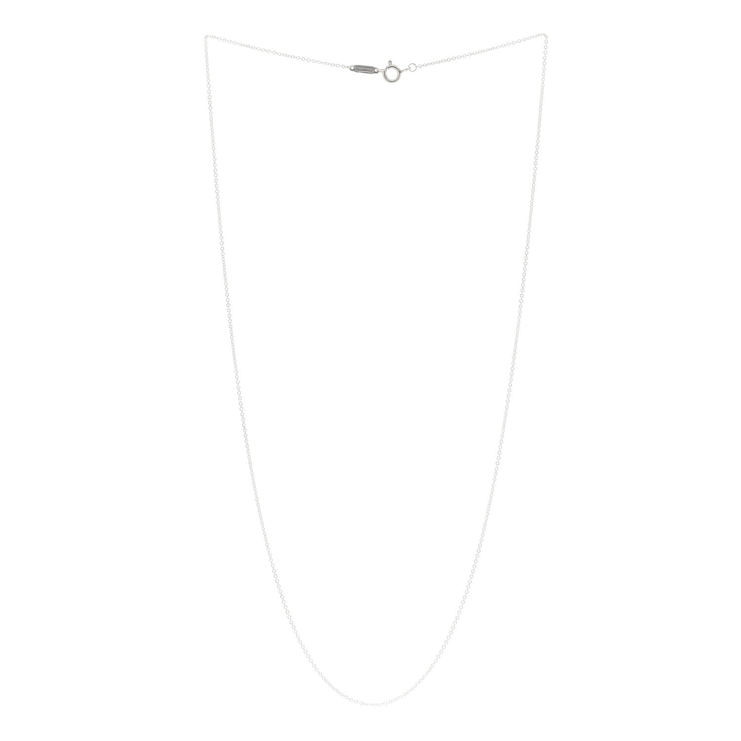 Tiffany Sterling Silver Chain Necklace 20" 2 of 3