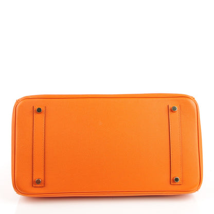 Hermes Epsom Birkin 35 Orange 5 of 24