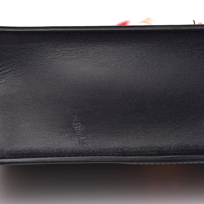 Gucci Calfskin Small Sylvie Shoulder Bag Black 9 of 12
