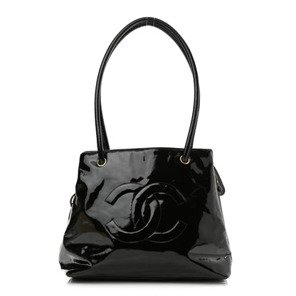 Chanel Patent CC Tote Black 1 of 12