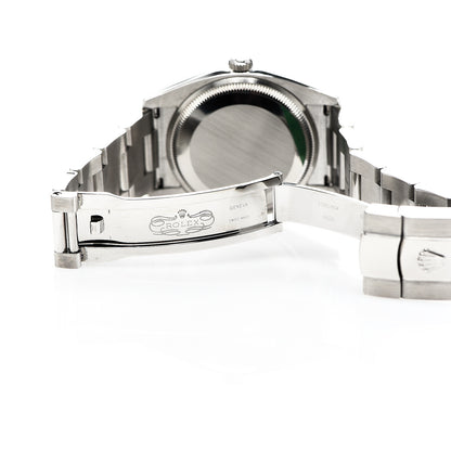Rolex Stainless Steel 34mm Oyster Perpetual Date Watch Silver 115200 5 of 6