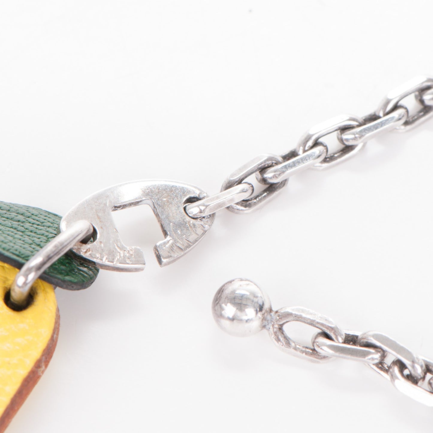 Chevre Mysore Lemon Key Chain Bag Charm Cumin