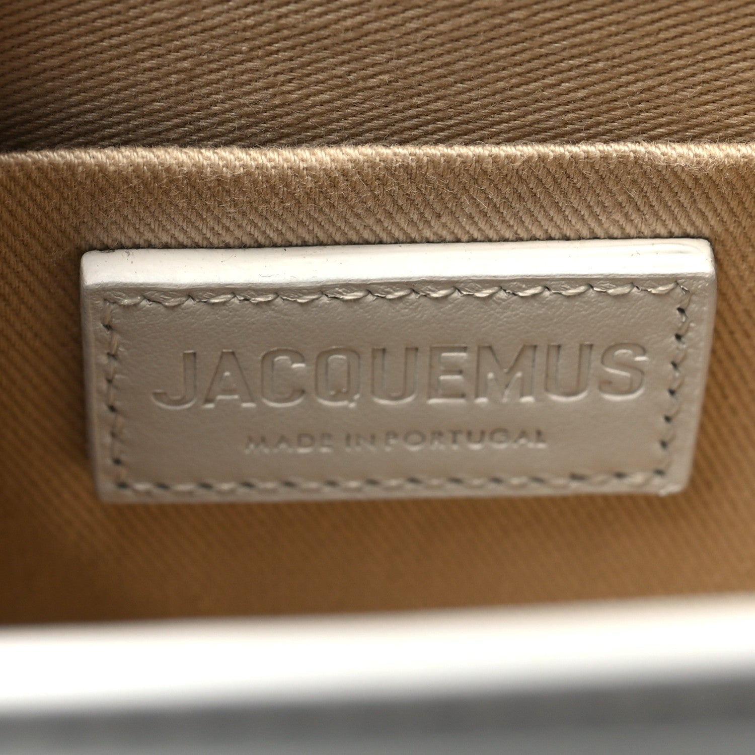Jacquemus Smooth Calfskin Le Chiquito Moyen White 6 of 9