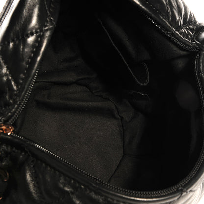 Chanel Lambskin Cloudy Bundle Hobo Black 5 of 7