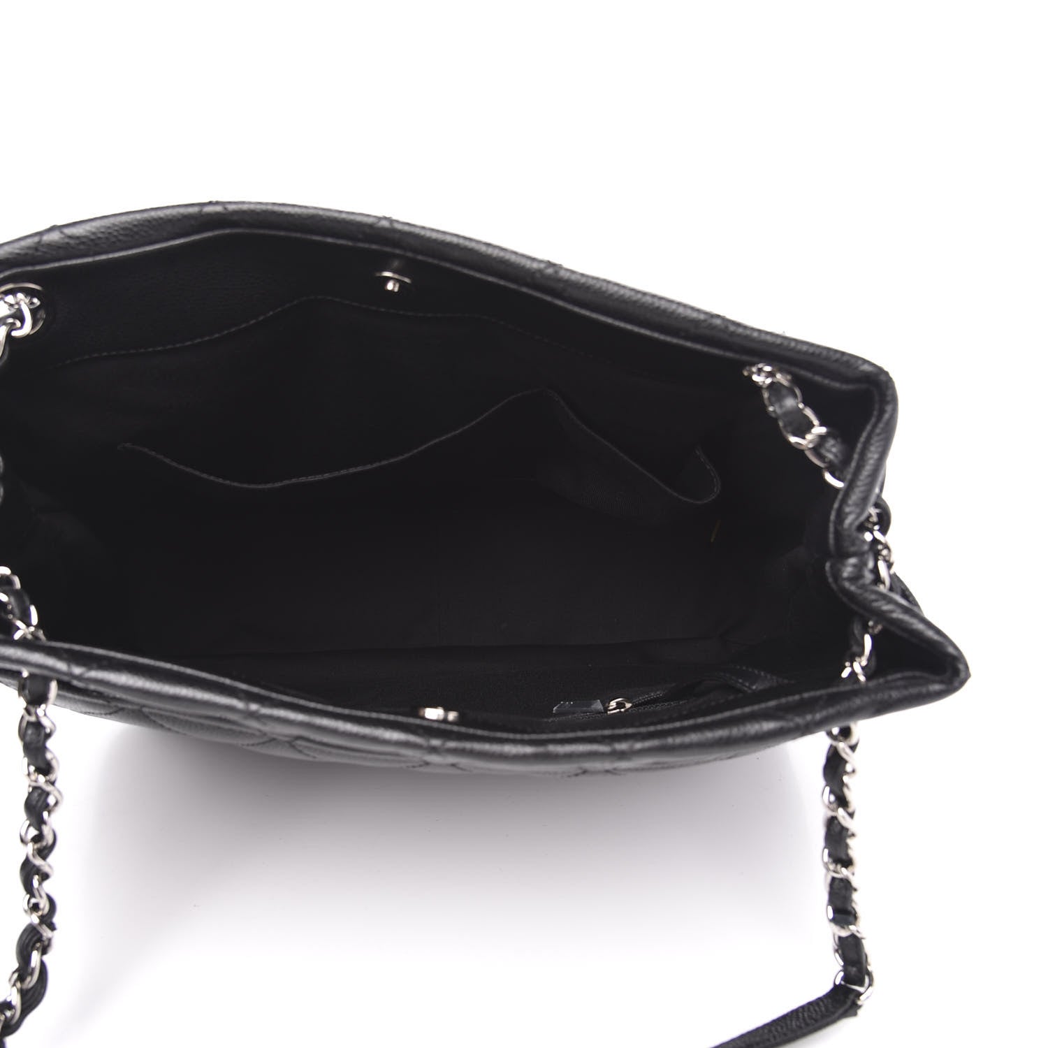 Chanel Caviar Quilted Timeless CC Soft Tote Black 5 of 12