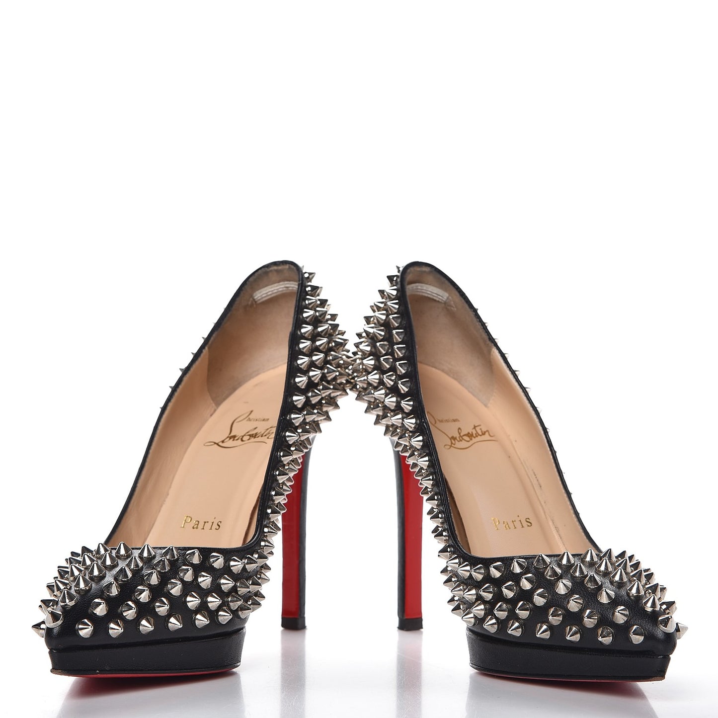 Nappa Pigalle Plato Spikes 120 Pumps 34.5 Black