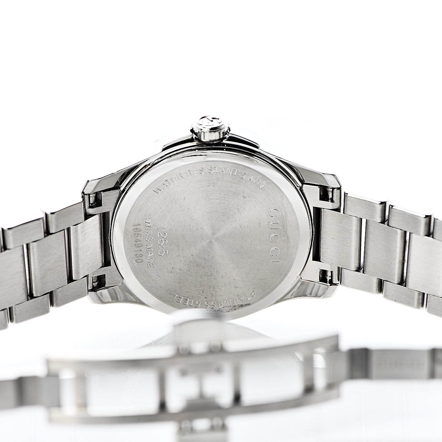Gucci Stainless Steel 27mm G-Timeless Diamante Quartz Watch 5 of 9