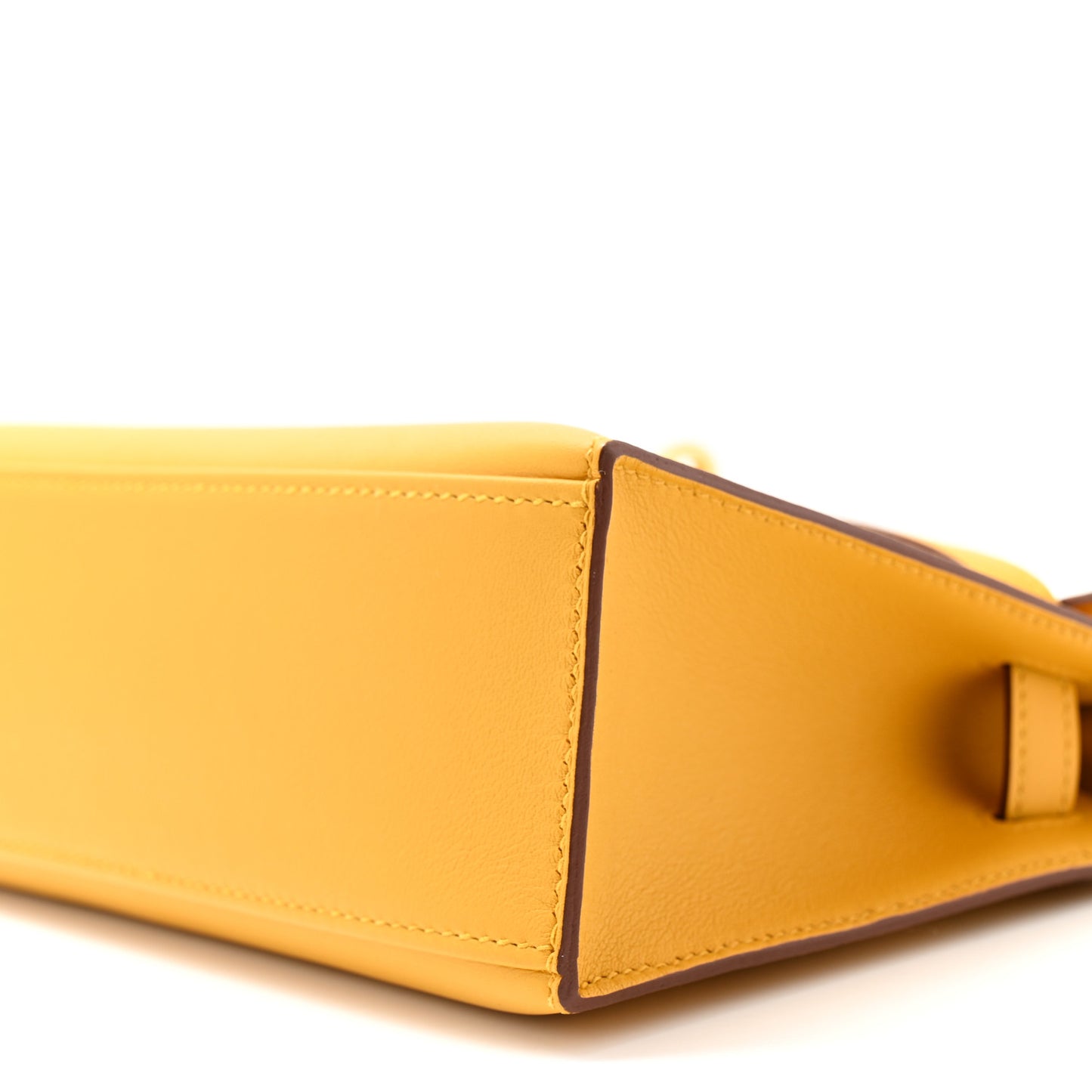 Swift Kelly Pochette Clutch Jaune Ambre