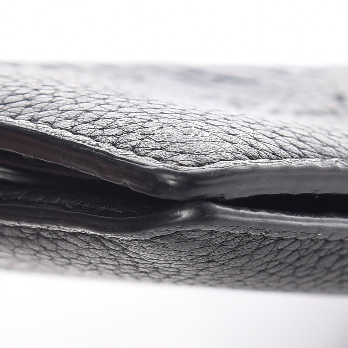 Calfskin Hastings Continental Wallet Black