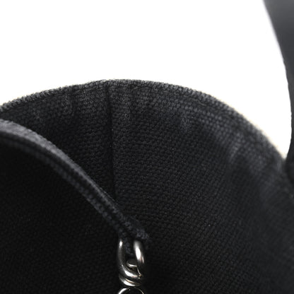 Balenciaga Cotton Canvas Calfskin New Wave Tote XS Natural Black 9 of 14