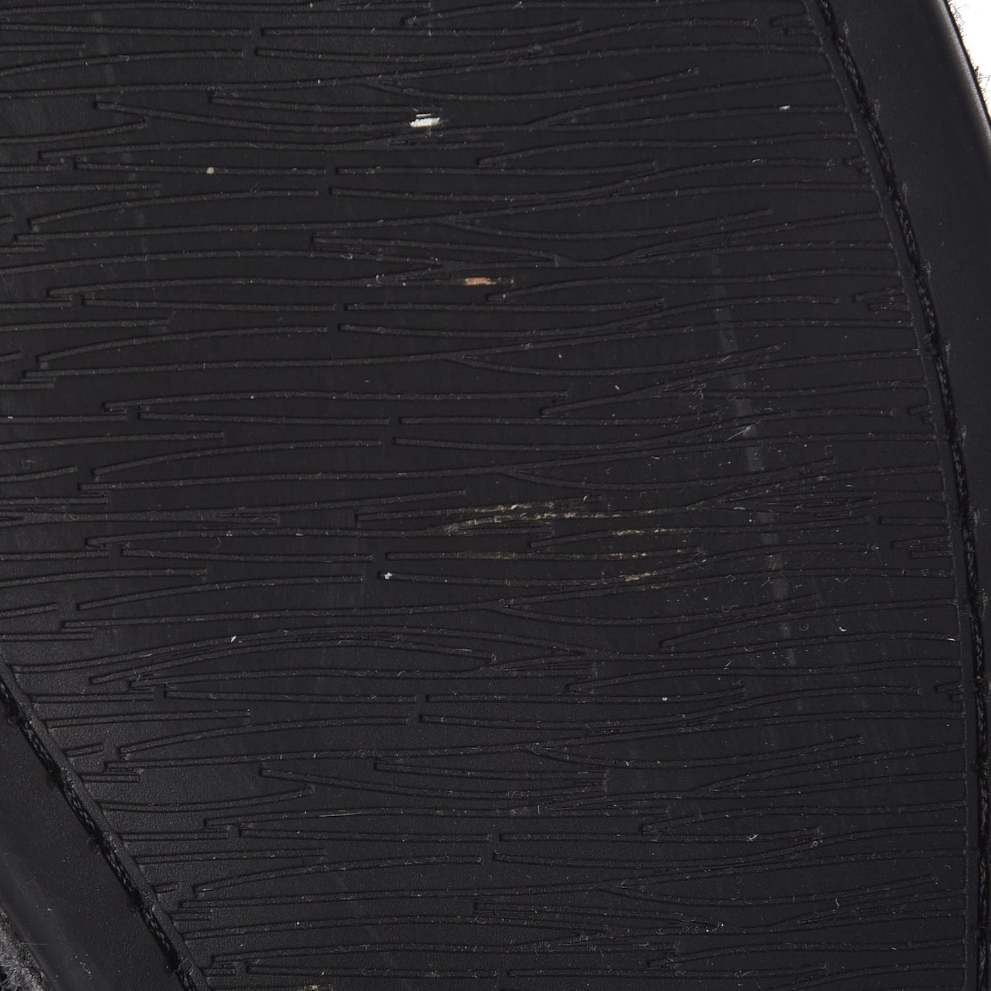 Patent Calfskin CC Mocassin Loafer Espadrilles 40.5 Black
