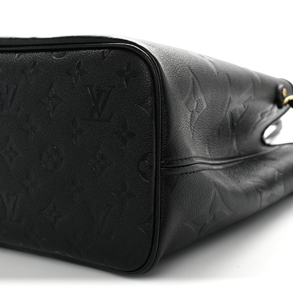 Louis Vuitton Empreinte Monogram Giant Neverfull MM Black 9 of 9